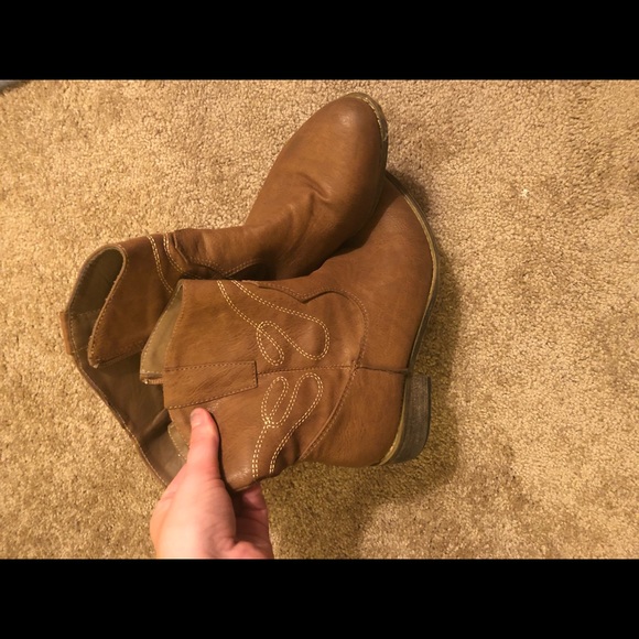 Ankle cowboy boots - Picture 4 of 4